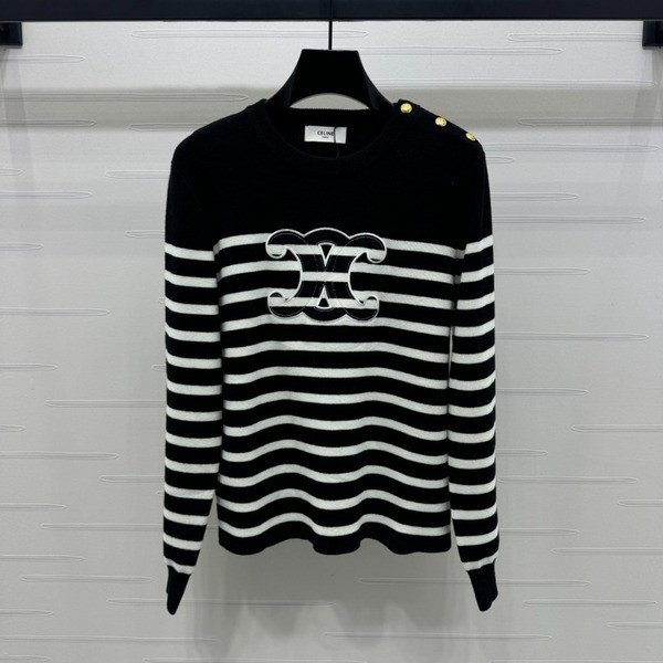 [ Celine ] 셀린느 스트라이프 니트