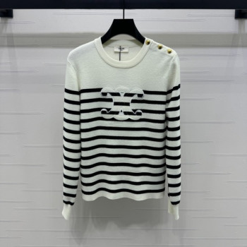 [ Celine ] 셀린느 스트라이프 니트