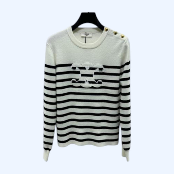 [ Celine ] 셀린느 스트라이프 니트