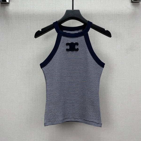 [ Celine ] 셀린느 스트라이프 나시