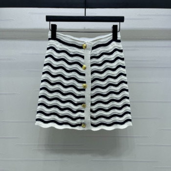 [ Celine ] 셀린느 스트라이프 니트 스커트