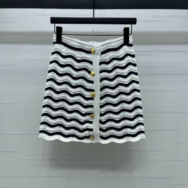 [ Celine ] 셀린느 스트라이프 니트 스커트