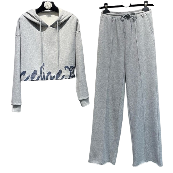 [ 셀린느 ] 25ss 크롭 트레이닝 세트