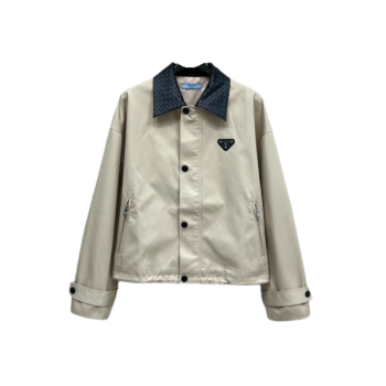 [ Prada ] 프라다 패치워크 카라 자켓