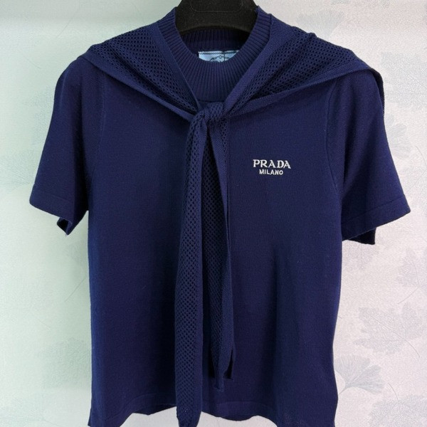 [ Prada ] 프라다 케이프 니트