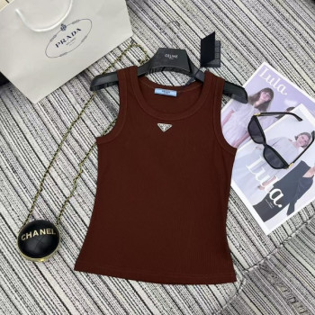 [ Prada ] 프라다 로고 나시티