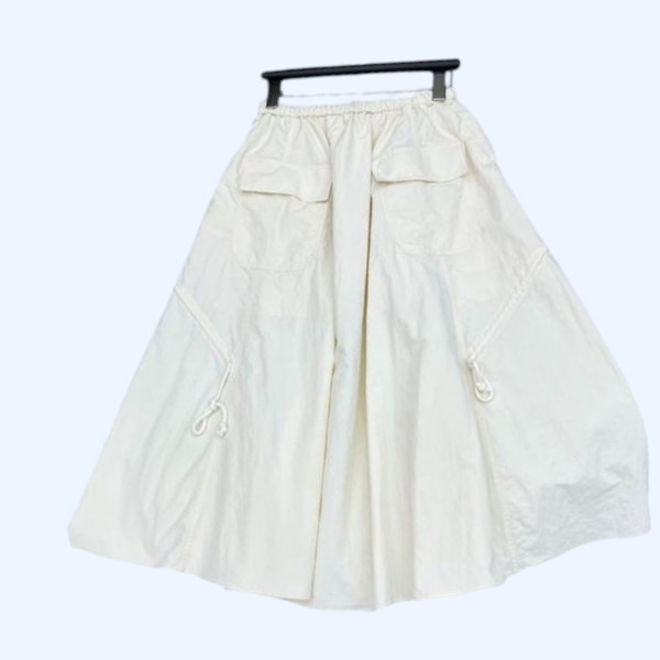 [ Prada ] 프라다 스트링 밴딩 스커트