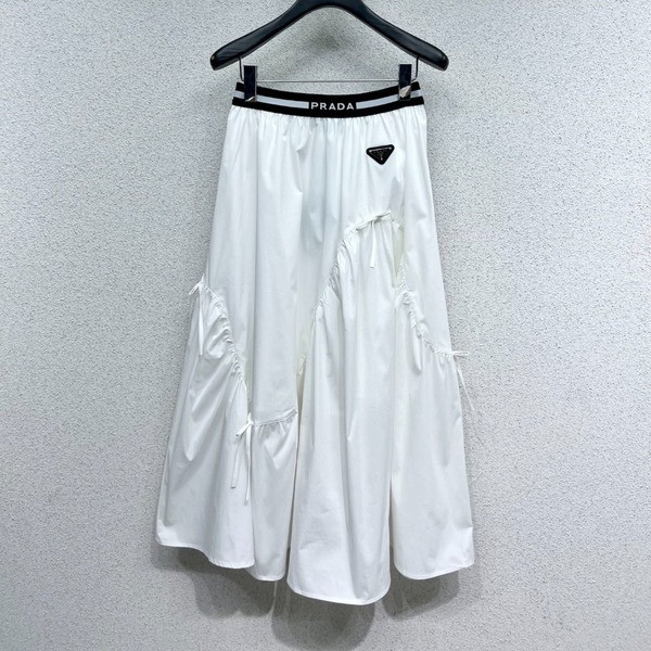 [ Prada ] 프라다 밴딩 롱 스커트