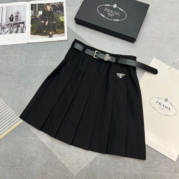 [ Prada ] 프라다 플리츠 스커트