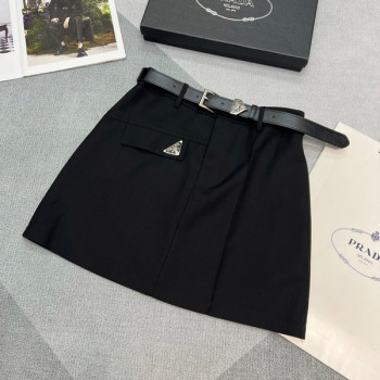 [ Prada ] 프라다 밴딩 미니 스커트