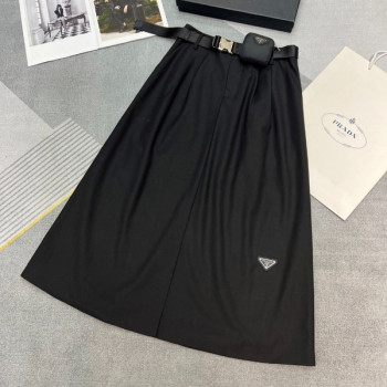 [ Prada ] 프라다 벨트 스커트