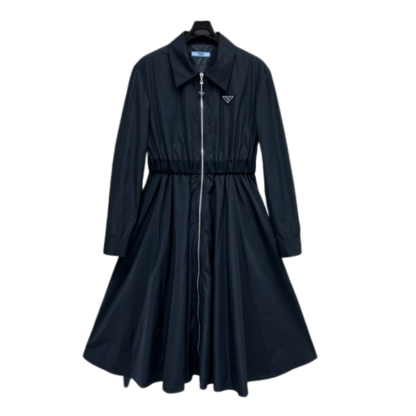 [ Prada ] 프라다 카라 밴딩 원피스
