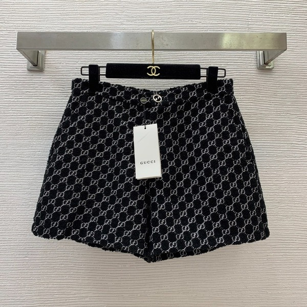 [ Gucci ] 구찌 하이웨스트 로고 팬츠