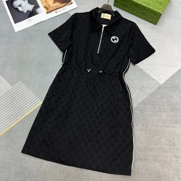 [ Gucci ] 구찌 스트링 카라 원피스