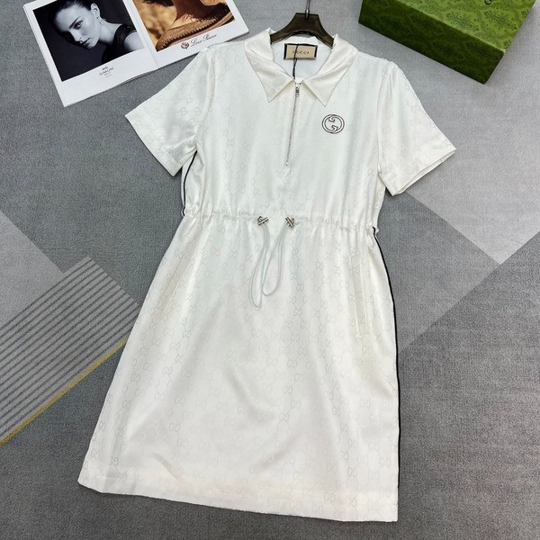 [ Gucci ] 구찌 스트링 카라 원피스