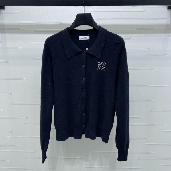 [ Loewe ] 로에베 카라 니트 가디건