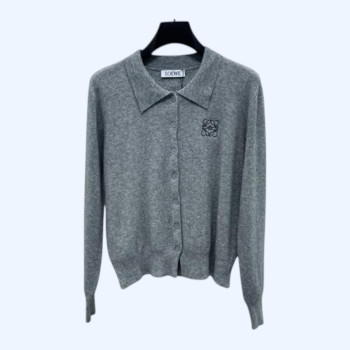 [ Loewe ] 로에베 카라 니트 가디건