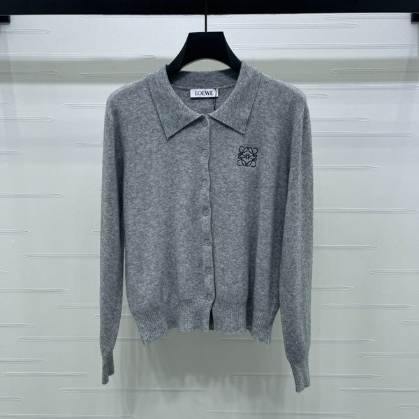 [ Loewe ] 로에베 카라 니트 가디건