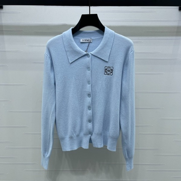[ Loewe ] 로에베 카라 니트 가디건