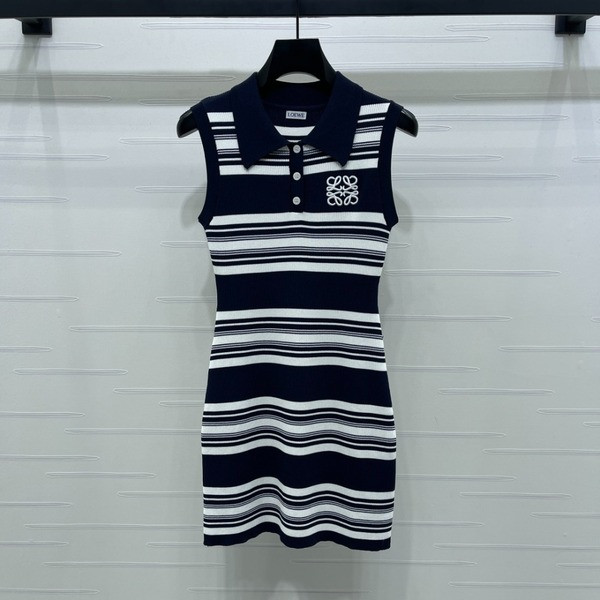 [ Loewe ] 로에베 스트라이프 니트 원피스