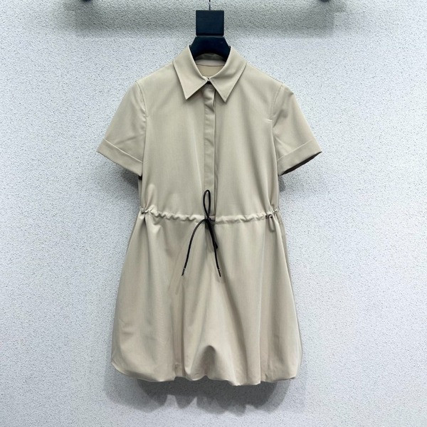 [ Loewe ] 로에베 스트랩 카라 원피스