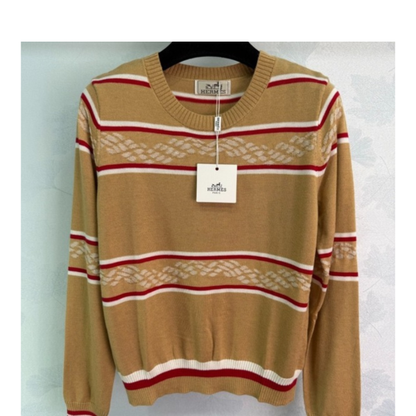 [ Hermes ] 에르메스 스트라이프 니트