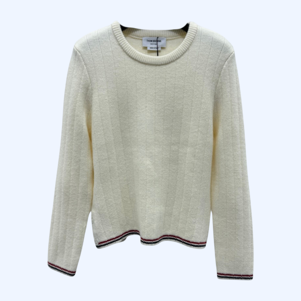 [ Thom Browne ] 톰브라운 라운드 니트