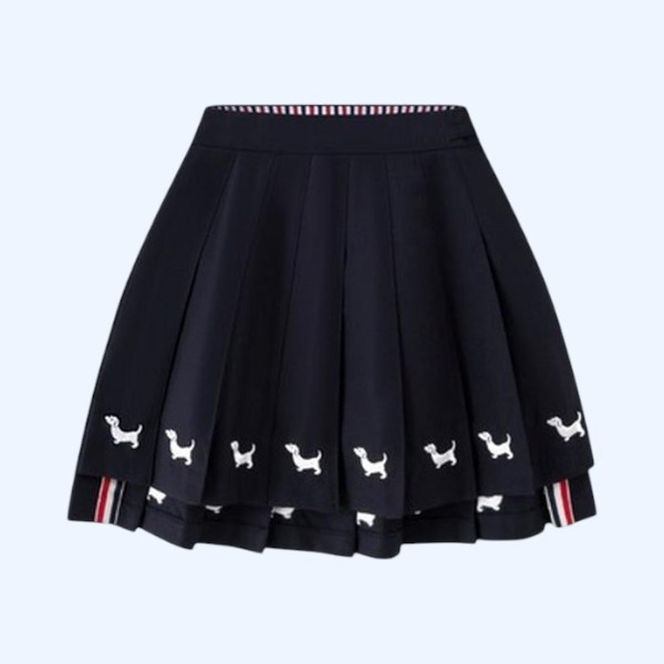 [ Thom Browne ] 톰브라운 플리츠 스커트