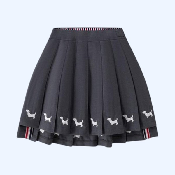 [ Thom Browne ] 톰브라운 플리츠 스커트