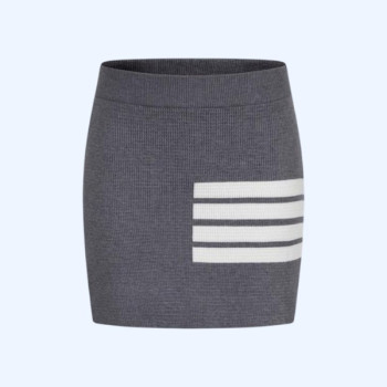 [ Thom Browne ] 톰브라운 니트 스커트