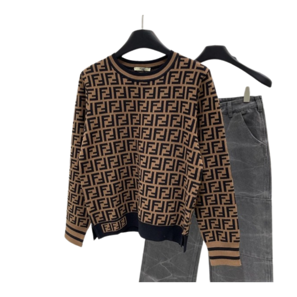 [ Fendi ] 펜디 FF 라운드 니트