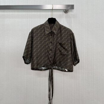 [ Fendi ] 펜디 로고 카라 셔츠