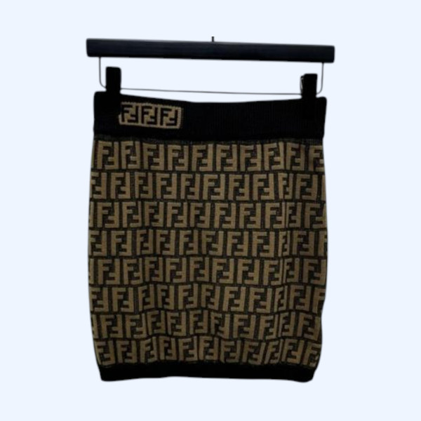 [ Fendi ] 펜디 FF 니트 스커트