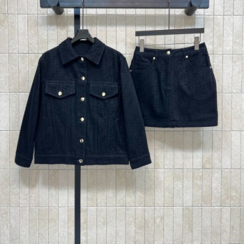 [ Fendi ] 펜디 데님 스커트 세트