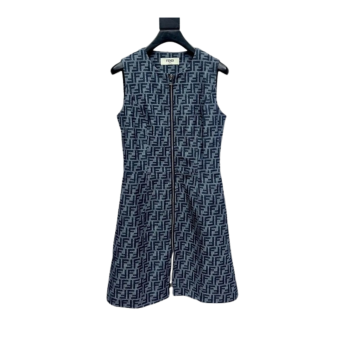 [ Fendi ] 펜디 로고 데님 원피스