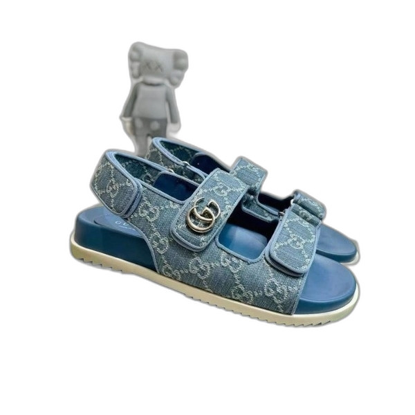 [Gucci] 구찌 더블 G 샌들