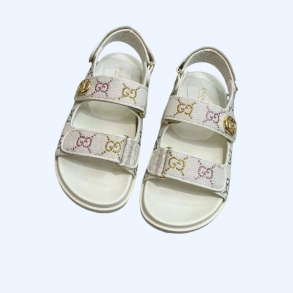 [Gucci] 구찌 더블 G 샌들
