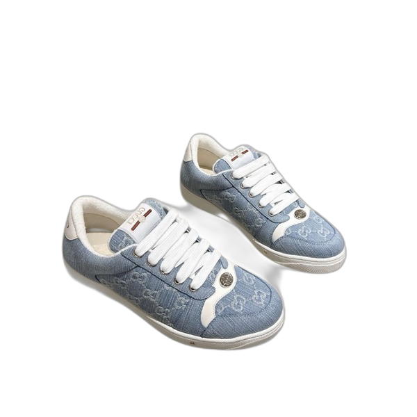 [ Gucci ] 구찌 GG 스크리너 웹 스니커즈