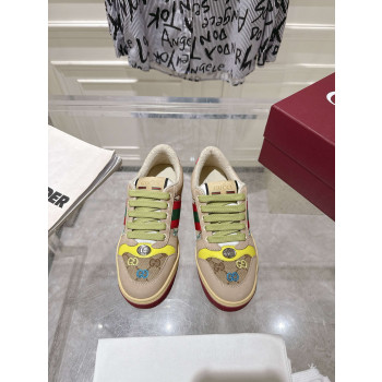 [ Gucci ] 구찌 GG 스크리너 웹 스니커즈