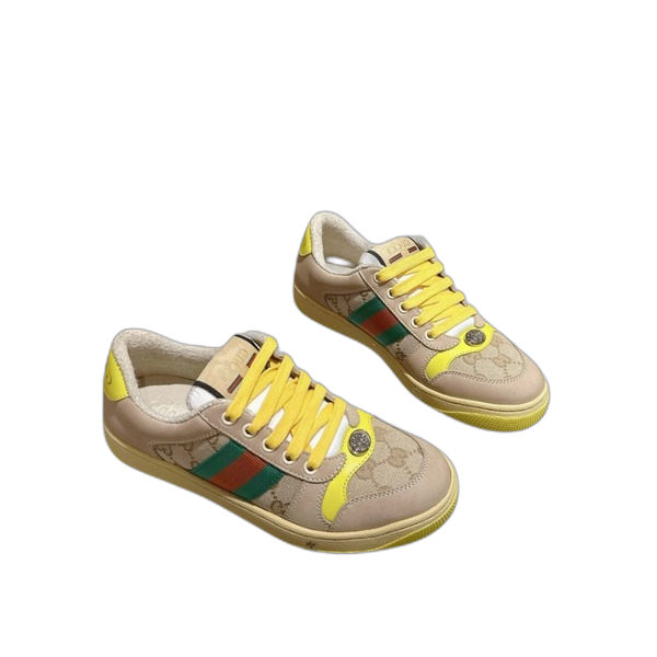 [ Gucci ] 구찌 GG 스크리너 웹 스니커즈