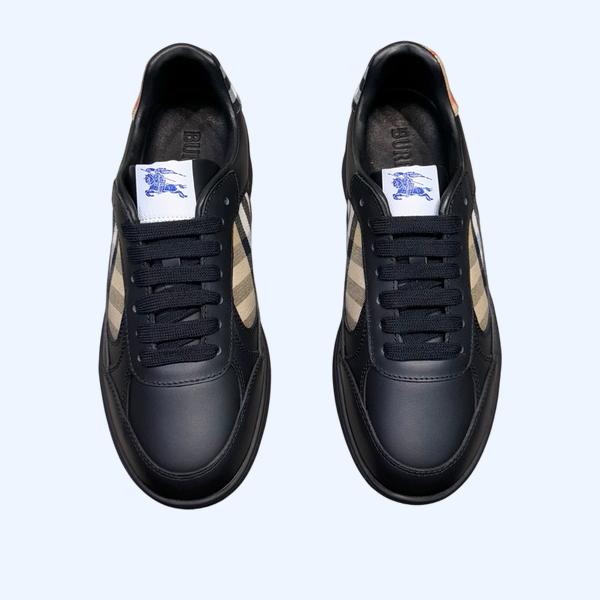 [ Burberry ] 버버리 레더 체크 테라스 스니커즈