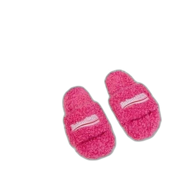 [Balenciaga] 발렌시아가 퍼리 슬라이드