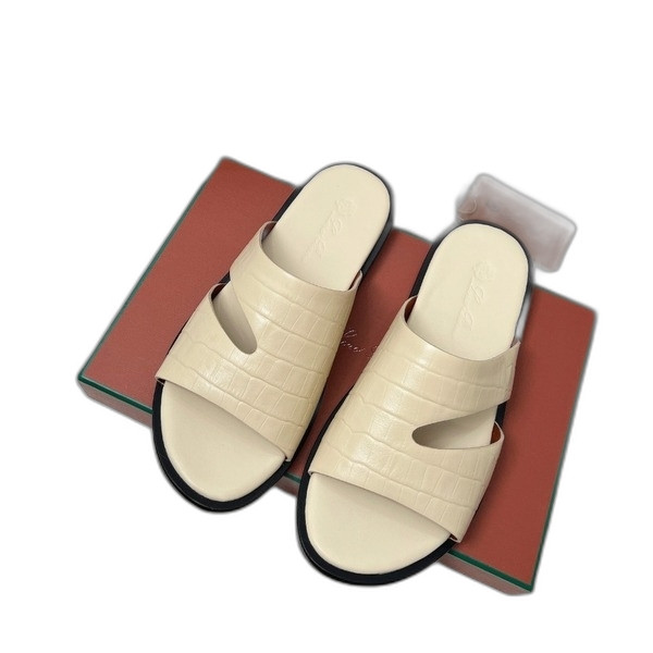 [ Loro Piana ] 로로피아나 필라 플레인 워크 샌들