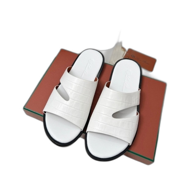 [ Loro Piana ] 로로피아나 필라 플레인 워크 샌들