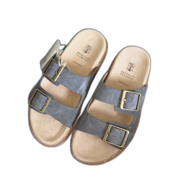 [ Brunello Cucinelli ] 브루넬로 쿠치넬리 더블 스트랩 샌들