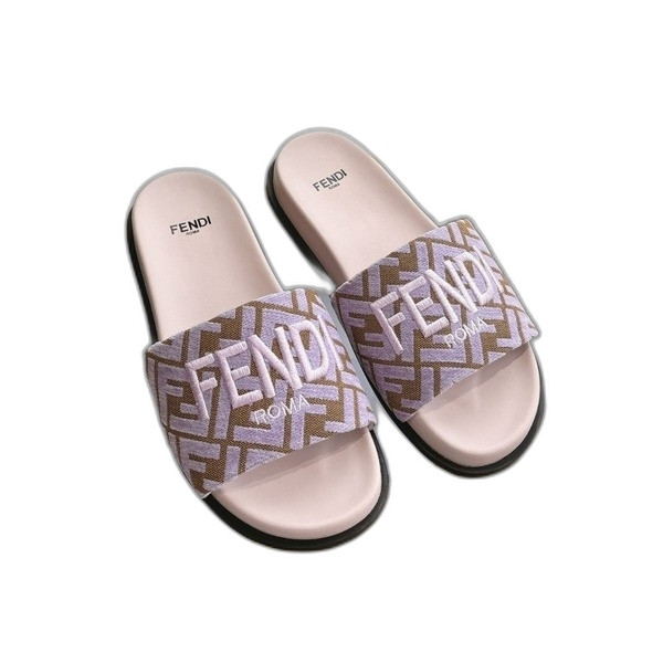 [ 펜디 ] 25ss 런웨이 컬렉션 슬라이드 뮬