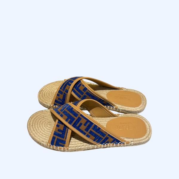 [ 펜디 ] 에스파듀 슬라이드 뮬