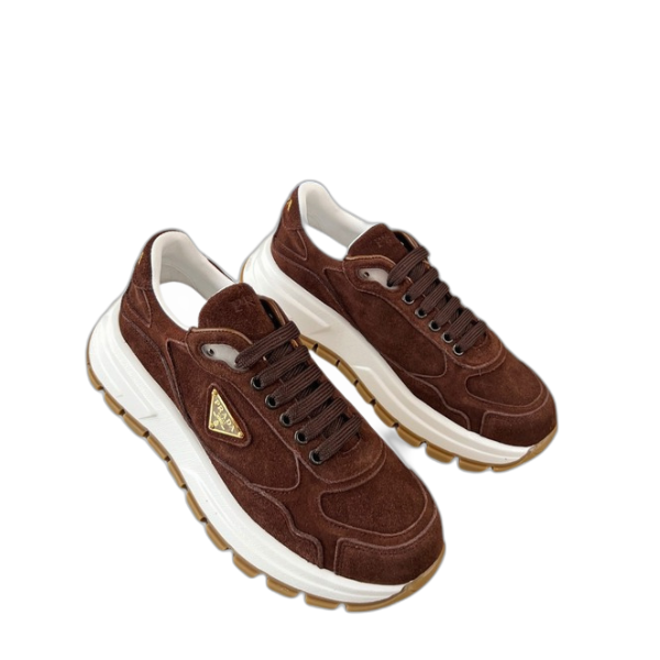 [ 프라다 ] prax 01 스웨이드 스니커즈