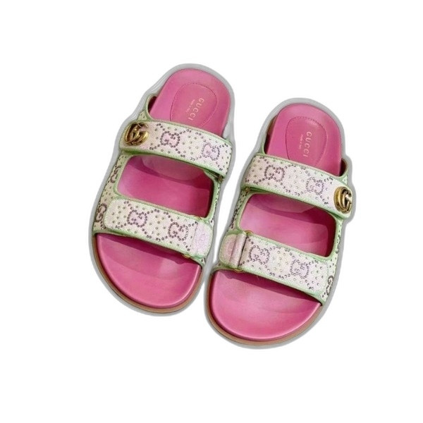[Gucci] 구찌 더블 G 샌들