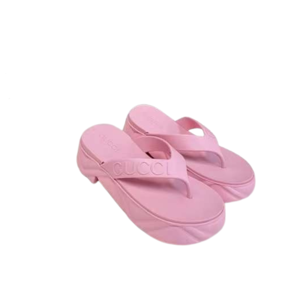 [Gucci] 구찌 타리파 로고 플랫폼 샌들